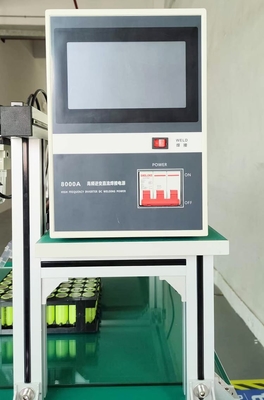 Macchina della saldatura a punti di alta precisione, saldatore a punti With Plc Display del pacchetto della batteria del cavalletto