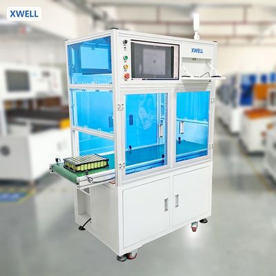 Macchina di ispezione visiva positiva e negativa della batteria cilindrica Tester CCD per il rilevamento della polarità del pacchetto della batteria cilindrica