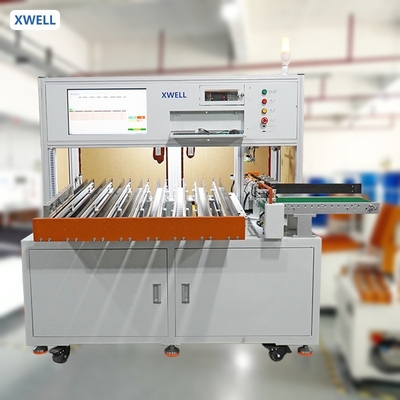 Sortitore di batterie prismatiche 8 canali selettore automatico