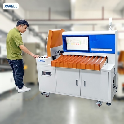 Macchina di selezione delle batterie a 11 canali con touch screen per celle 18650 21700