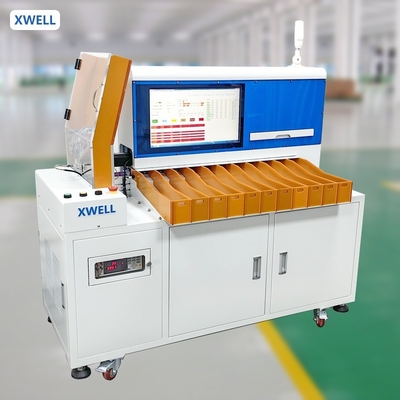 11 Canali 18650 21700 32650 Macchina di selezione automatica cilindrica delle celle della batteria