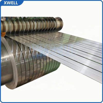 Cintura in acciaio inossidabile e nastro finito per l'assemblaggio di pacchi batteria al litio con elevata resistenza e superficie liscia