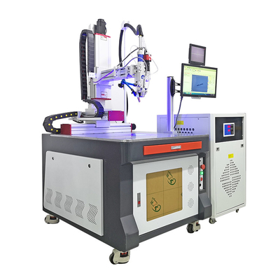Macchina prismatica della saldatura a laser della batteria, saldatrice di 3 assi