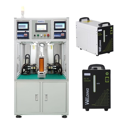 Litio Ion Battery Spot Welding Machine, doppia saldatrice del lato 18650