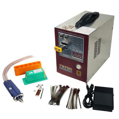 Macchina da tavolino della saldatura a punti per un driver commovente capo pneumatico di 18650 batterie