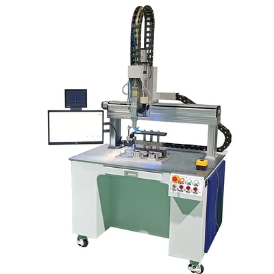 Macchina della saldatura a laser da 1500 watt, 4 connettore di With QBH del saldatore a punti del laser di asse