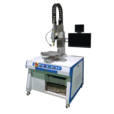 Macchina della saldatura a laser da 1500 watt, 4 connettore di With QBH del saldatore a punti del laser di asse