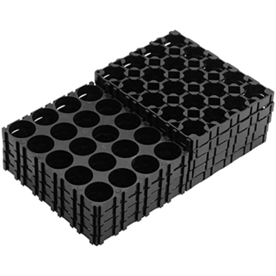 materie prime della batteria mobile di 19.5mm, spazianti 18650 la cellula della cassetta portabatterie 3