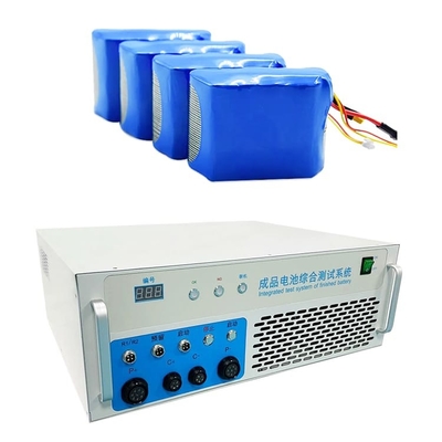 macchina completa della prova del tester del pacchetto della batteria dello ione 18650 del litio di 100V 200A per prova della batteria Finished