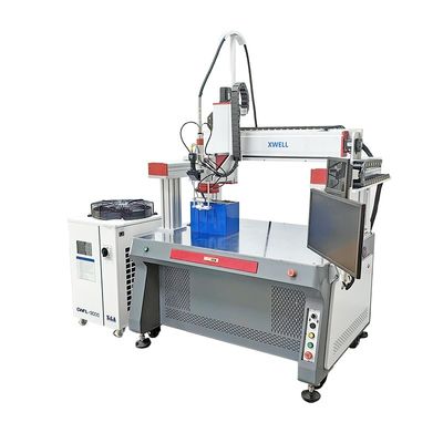 Prezzo buono Saldatura laser a batteria al litio 2000W 4 assi online