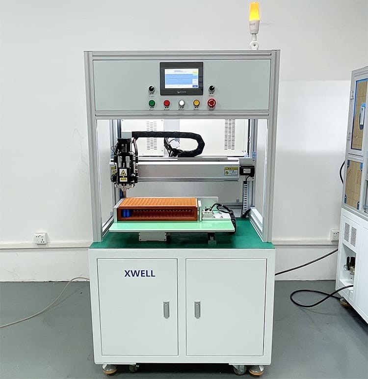 Alta efficienza della singola della batteria macchina laterale della saldatura a punti per Li Ion Battery Pack
