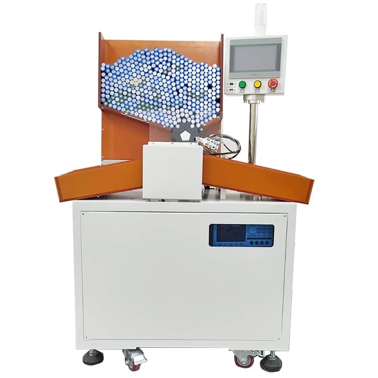 Selezionatrice cilindrica automatica della batteria di 5 canali per la fabbricazione dell'imballaggio della batteria