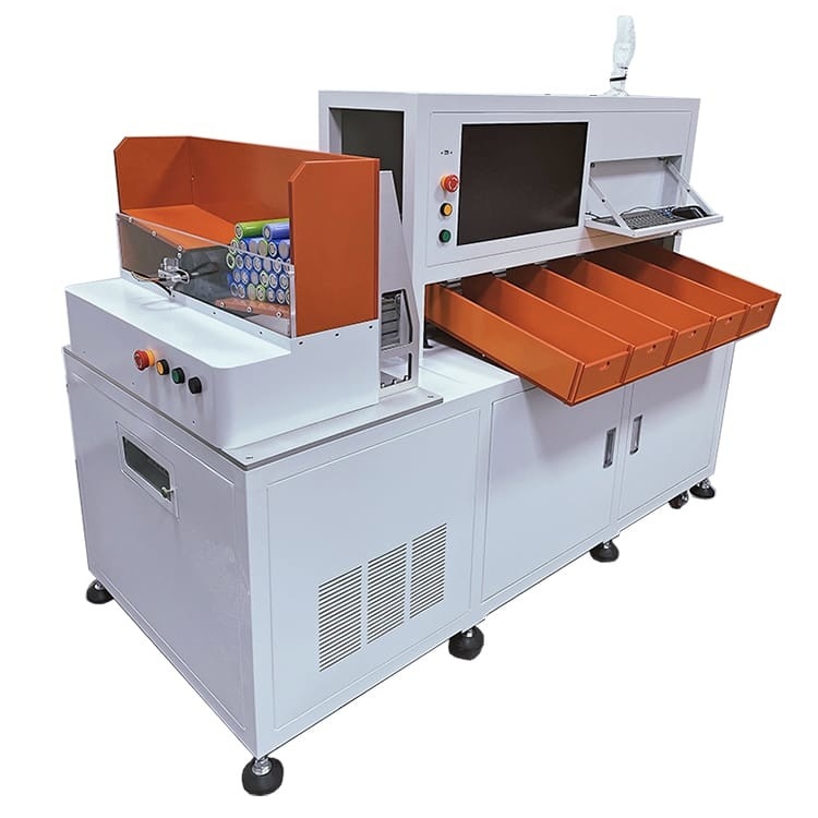 Selezionatore cilindrico automatico 32130 della batteria di Manica 5 classificazione delle cellule del litio 2140 33130