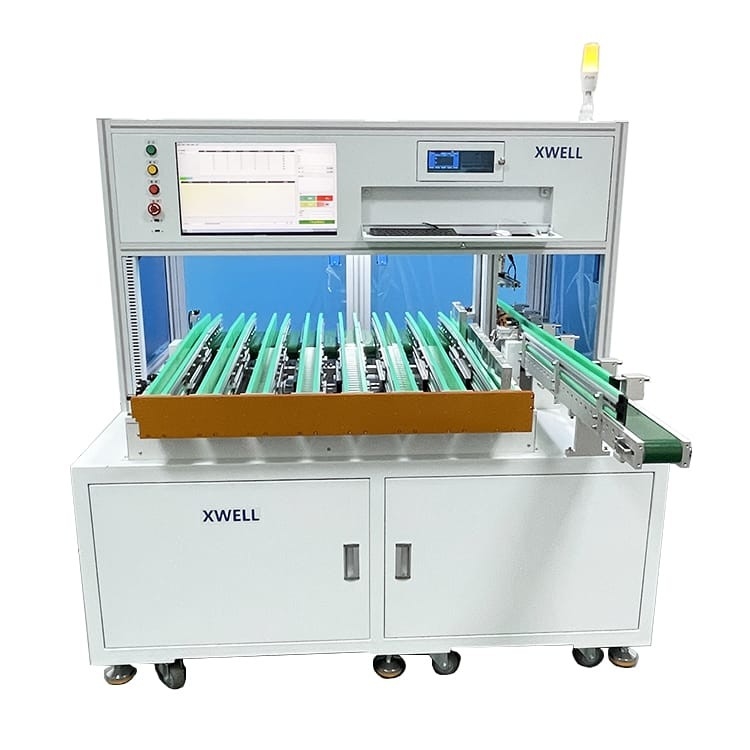 Laboratorio Macchina di classificazione delle celle della batteria 8 canali per 18650 e 21700 celle