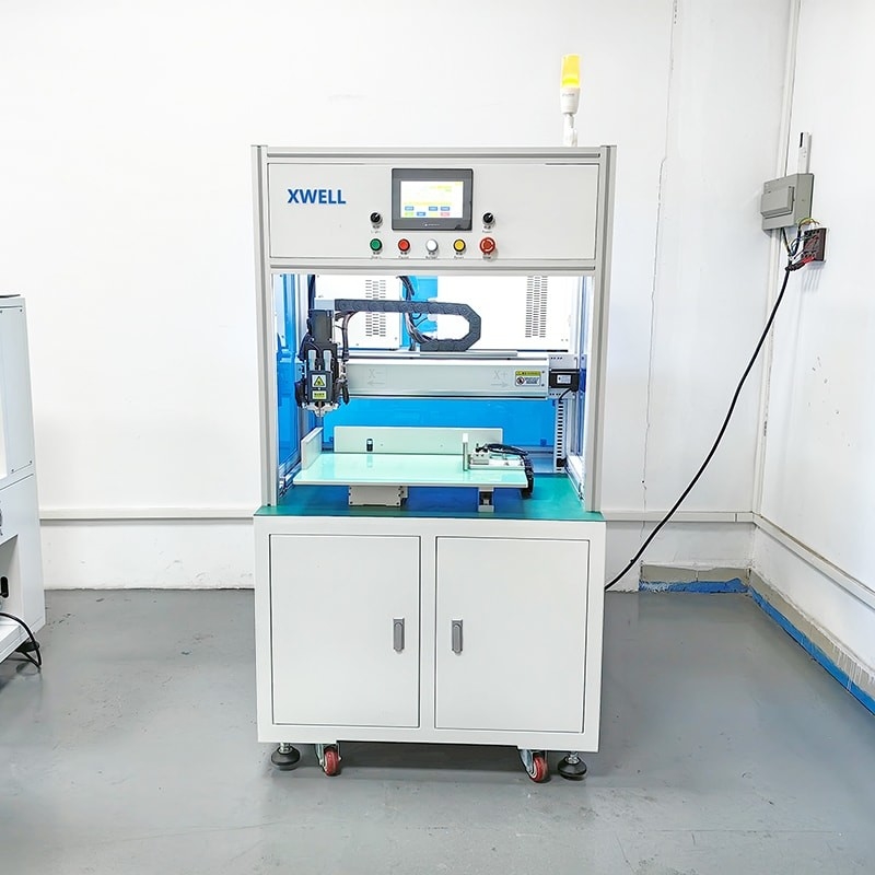 Saldatrice a singolo punto laterale CNC a testa elettrica Controllo numerico per 18650 batteria