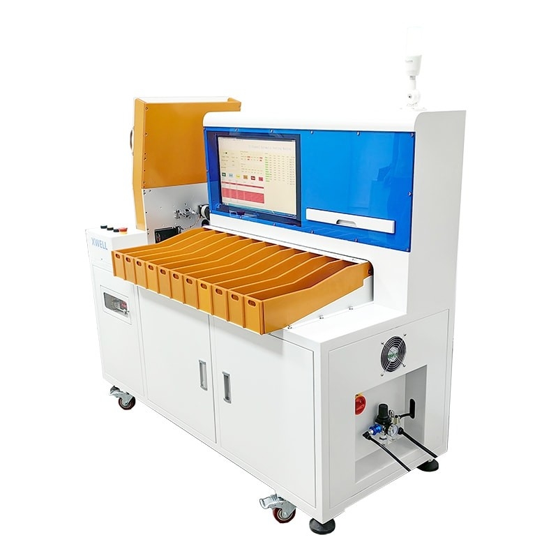 Sortitore di batterie cilindriche Batteria agli ioni di litio Batteria di scansione di codice Autocolanti Sorting Machine