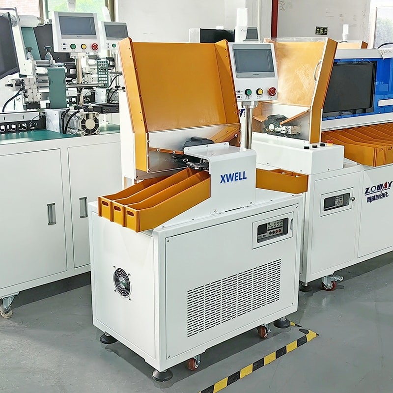 5 canali 18650 Sortatore di celle a batteria Sortitore automatico 26650 Sortitore automatico