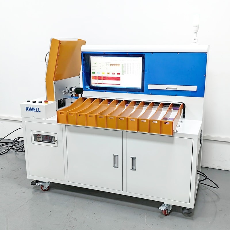 18650 26650 32650 21700 Lithium Ion Battery Cell Testing Sorting Sorting / Grading Machine