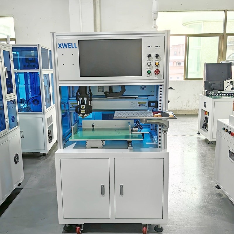 Macchina di saldatura a singolo lato automatica per batterie cilindriche/batterie per biciclette elettriche/batterie per veicoli elettrici