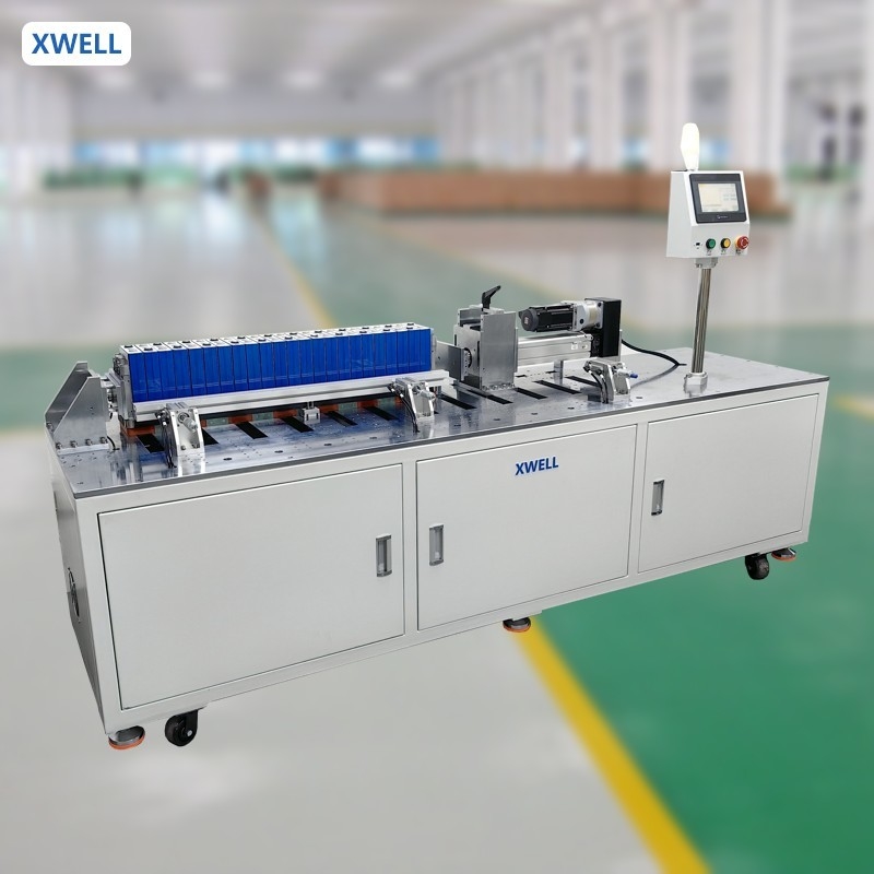 XW-PC12 Pressa per impilaggio celle batteria prismatiche 1200mm