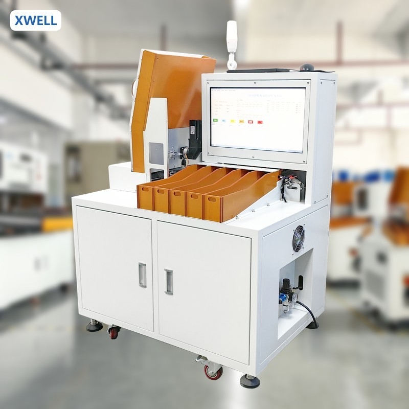 Sortitore di batterie AC220V 50Hz Sortitore automatico Macchina di classificazione delle celle cilindriche con computer