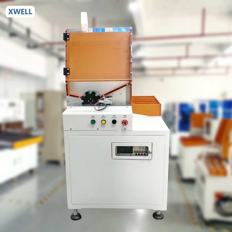 Sortitore di batterie cilindriche Batteria agli ioni di litio Macchina di ordinare adesivi per scansione di codici