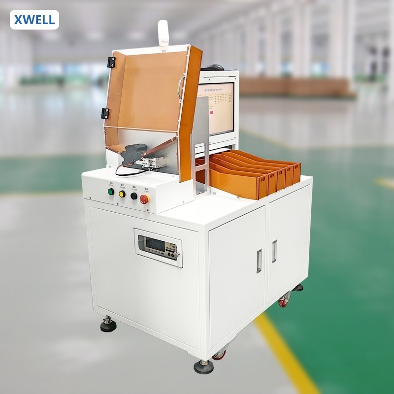 Tester di tensione IR a cellule cilindriche / Sortatore 5 canali Batteria di alimentazione Testing And Sorting Machine