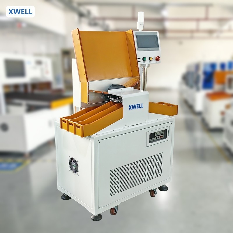 Apparecchiatura di selezione automatica a 5 canali 18650 per batterie al litio cilindriche