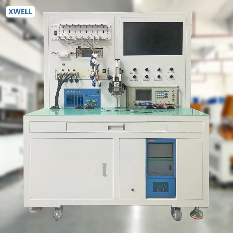 Apparecchio di selezione delle celle cilindriche a 11 canali 80PPM con selettore di batterie a schermo sensoriale