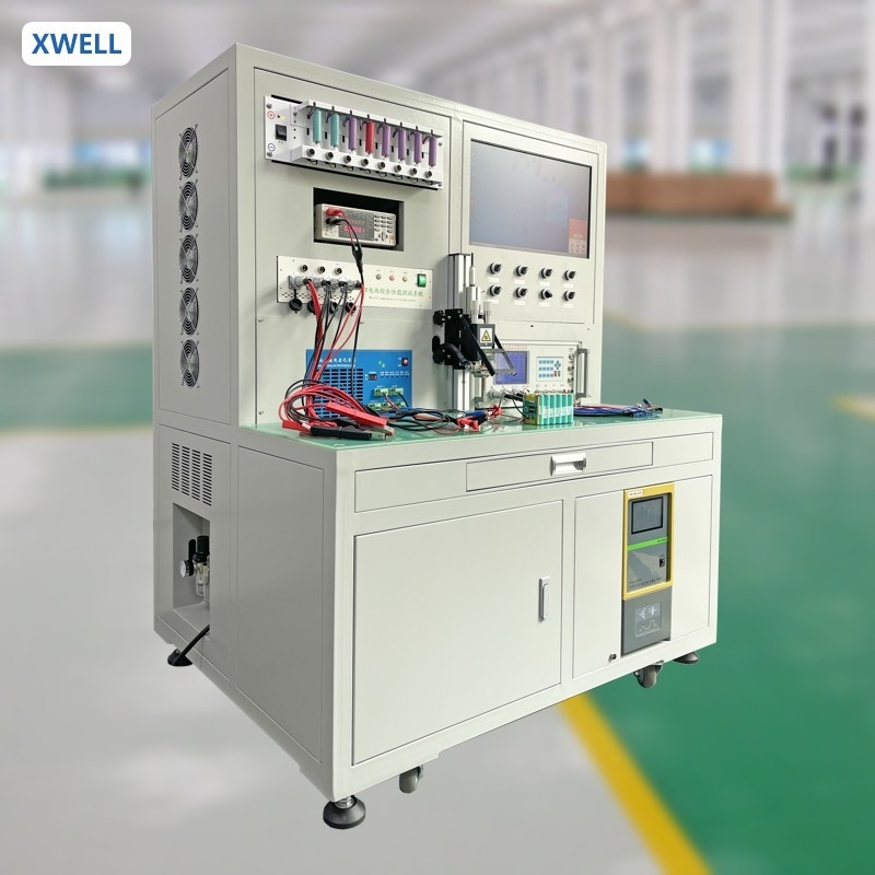 Laboratorio Macchina di selezione delle celle a batteria 10 canali per 26650 e 32650 celle