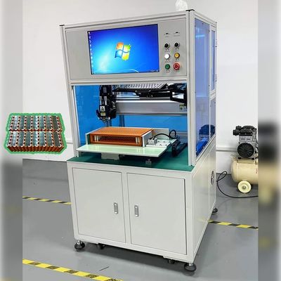 Buon prezzo Saldatrice a punti automatica del pacco batteria singolo lato per 18650 21700 celle cilindriche in linea