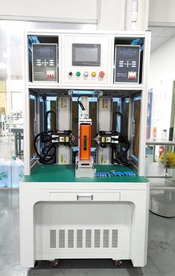 Macchina cilindrica della saldatura a punti del pacchetto della batteria del litio automatico 18650 per 21700 cellule