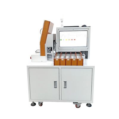 Prezzo buono Macchina di selezione delle celle della batteria portatile Selettore automatico di selezione delle celle di alimentazione cilindriche a 5 canali in linea
