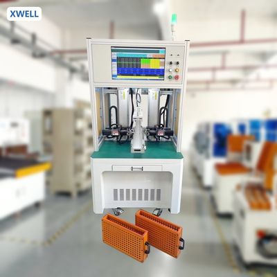 Buon prezzo Macchina di saldatura a doppio lato per la lamina di elettrodo della batteria 18650 in linea