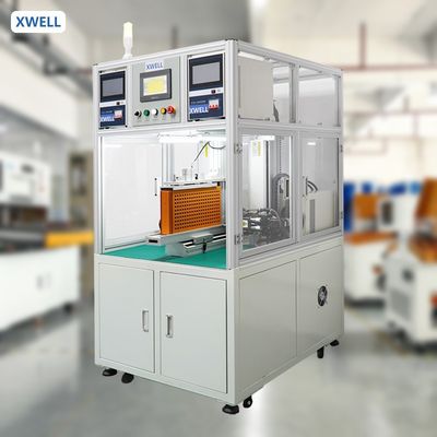 Buon prezzo Saldatura automatica a doppio lato con testa rotante a batteria con sistema di controllo PLC in linea