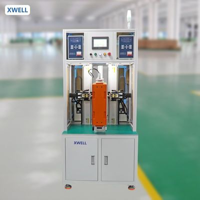 Buon prezzo Saldatrice a punti automatica ad alta precisione per linguette di batterie a doppia faccia con interfaccia touchscreen in linea