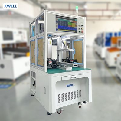 Prezzo buono XW-ADW Automatic Double Side Battery Spot Welding Machine 5000A Servo Motor PC Control 500x400mm Intervallo in linea