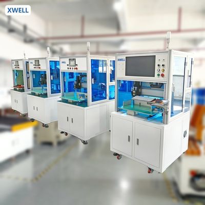 Prezzo buono XW-ADW Saldatrice a punti automatica a doppia batteria 10000A Raffreddamento ad acqua per pacchi batteria EV in linea