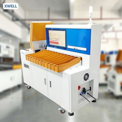 Buon prezzo 18650 26650 32650 21700 Macchina di smistamento a batteria cilindrica in linea