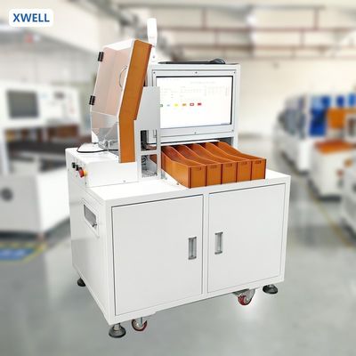 Buon prezzo Cella della batteria al litio 18650 26650 Test automatico del sorter della batteria a 5 canali per batteria cilindrica in linea