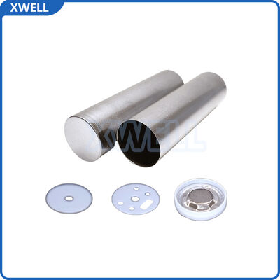 21700 Set cilindrico di alloggiamento della batteria - Conchiglia in acciaio pre-niccellata + tappo a prova di esplosione di sicurezza + cuscinetti isolanti