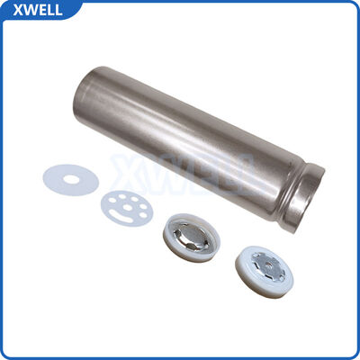 Buon prezzo 21700 Pre-slotted Pre-nickel Coated Steel Battery Shell Con Sicurezza Isolazione esplosione Guarnizioni a prova di cappuccio Pad Isolazione in linea