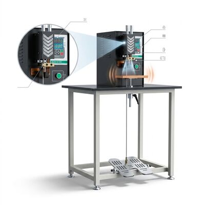 Prezzo buono MD-MND5000 Macchina di saldatura a batteria manuale 5000A Inverter Spot Welder per E-bike Scooter online