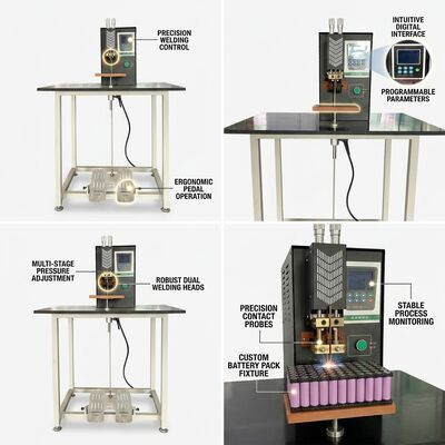 Prezzo buono Macchina di saldatura manuale per batterie agli ioni di litio in linea