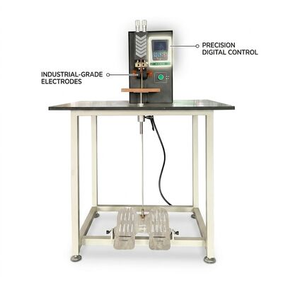 Prezzo buono Saldatrice a punti manuale a portale con inverter DC da 5000A per batterie in linea