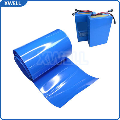 Prezzo buono Pellicola di avvolgimento a riscaldamento in PVC blu 150 mm Larghezza 200 m Rollo a 120 °C per l'isolamento esterno della batteria al litio in linea