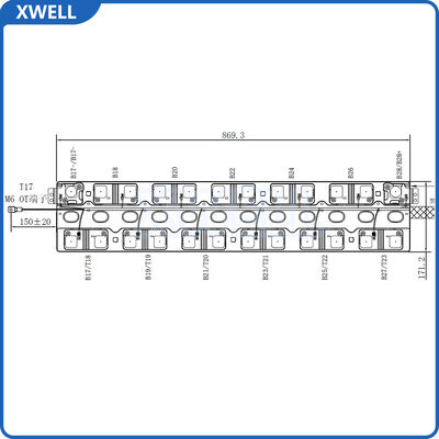 Prezzo buono Cablaggio CCS 1P12S-48S per celle prismatiche da 280Ah 314Ah per accumulo di energia online