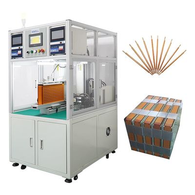 Buon prezzo Doppia saldatrice laterale del pacchetto della batteria per 18650 batterie al litio in linea