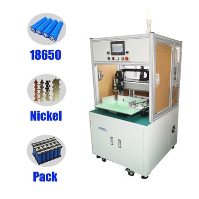 Buon prezzo Corrente di saldatura automatica elettrica dell'ascissa 5000A del saldatore 400mm del pacchetto della batteria in linea